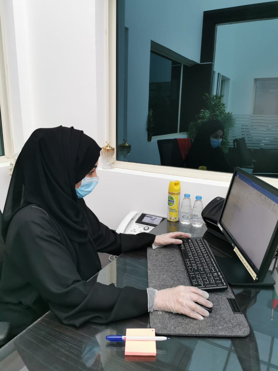 The return of Sharjah government employees to the workplace by 30%